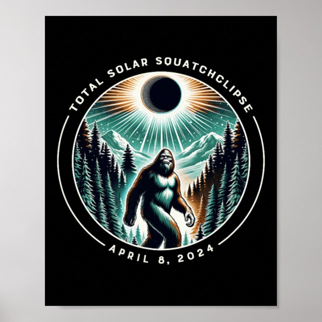 Poster Bigfoot Sasquatc (Frente)