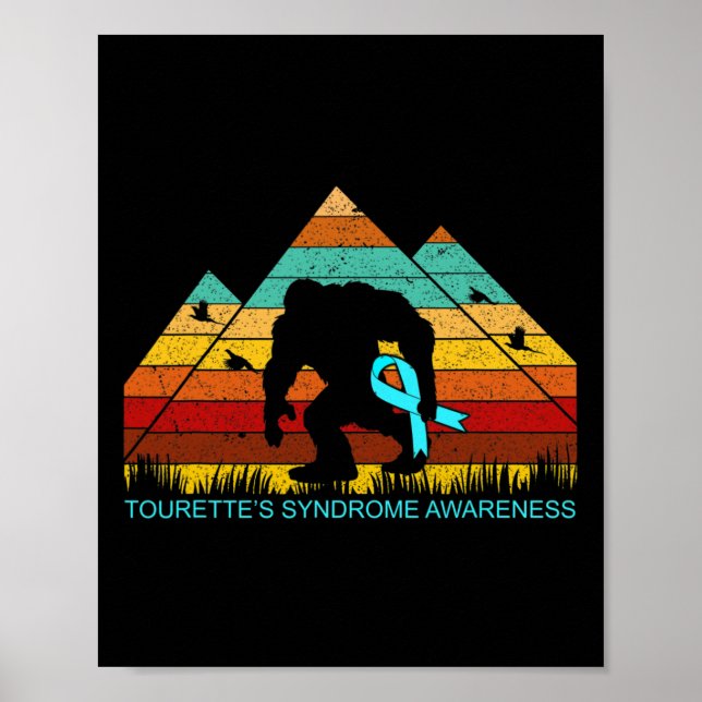 Poster Bigfoot Traz Faixa da Síndrome de Tourette Diversã (Frente)