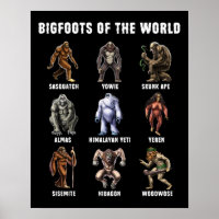 Bigfoots Of The World