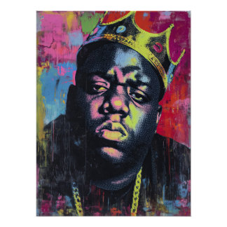 Pôster  Biggie – The Brooklyn Rap Icon