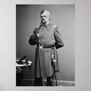 Pôster Bigode da guerra civil de Mondo, 1860s