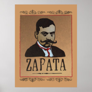 Poster bigode - Emiliano Zapata