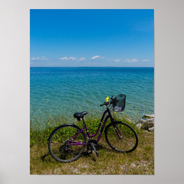 Pôster Bike Em Mackinac (Frente)