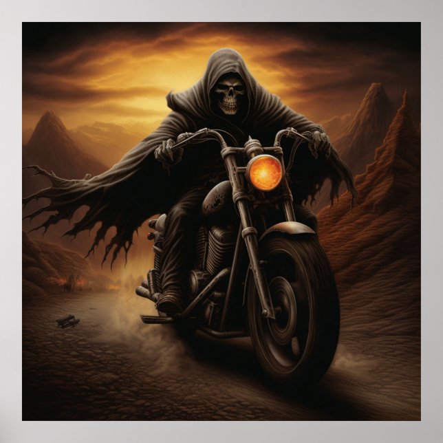 Poster Biker (Frente)