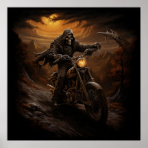 Poster Biker