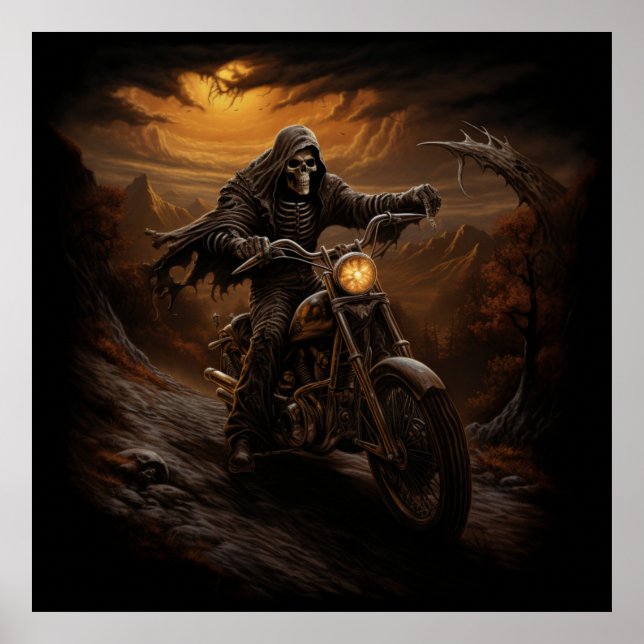 Poster Biker (Frente)