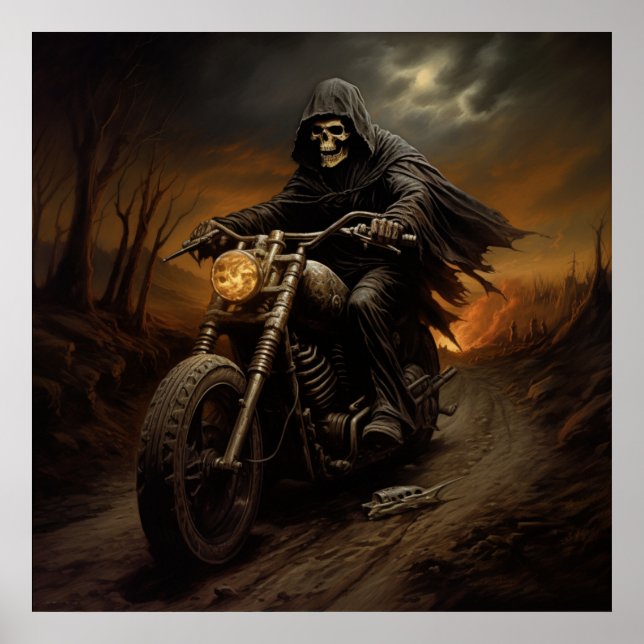 Poster Biker (Frente)
