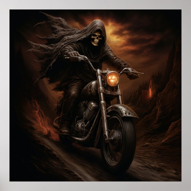 Poster Biker (Frente)