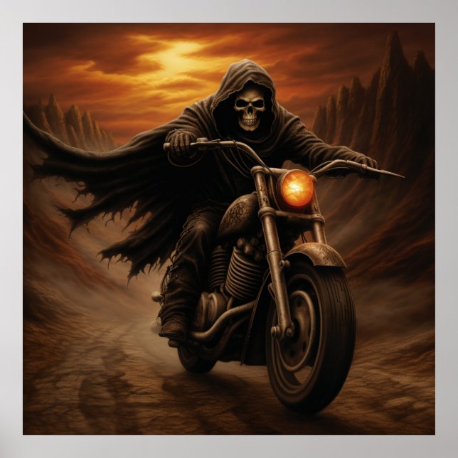 Poster Biker (Frente)