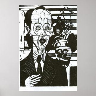 Pôster Bildnis Dr Huggler