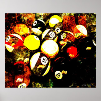 Pôster Bilhar
