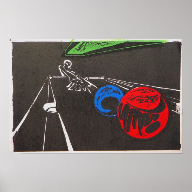 Pôster Bilhar (Frente)