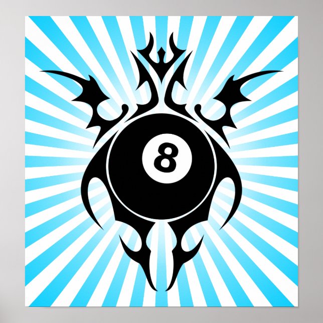 Pôster bilhar: tribalz (Frente)