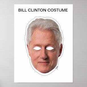 Pôster Bill Clinton Costume
