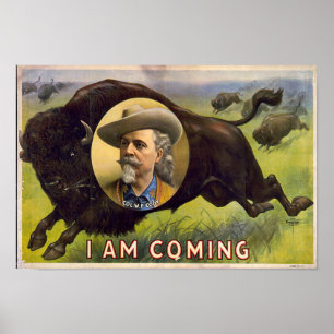 Pôster Bill Cody -1899