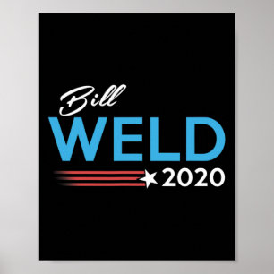Poster Bill Weld Para Presidente Derrotar Trump