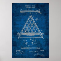 Billiard Balls Patentear Art nº 3 da sala de Pisci