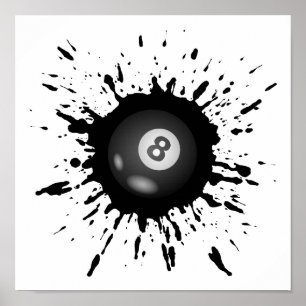 Pôster Billiard Explosion