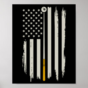 Poster Billiard Piscina Player Billiards Mesa Eua América