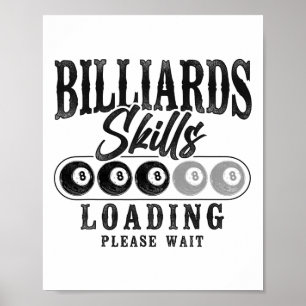 Poster Billiards Piscina Ll 8 Ll Billiards Sk