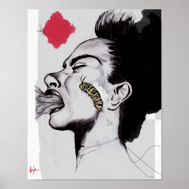 Pôster Billie Holiday (Frente)