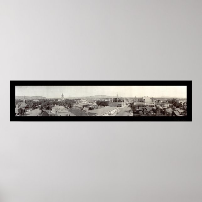 Pôster Billings, MT Foto 1915 (Frente)