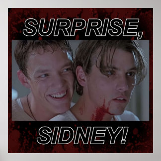 Poster Billy and Stu in Scream