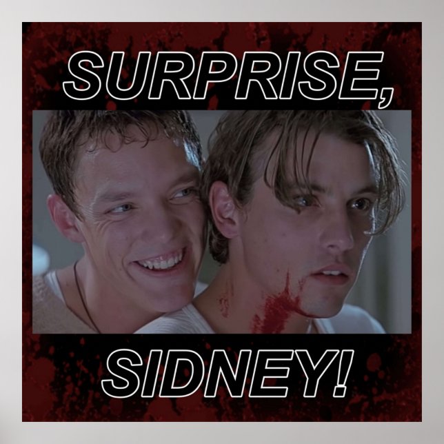 Poster Billy and Stu in Scream (Frente)