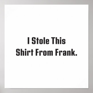 Poster Billy Madison Eu Roubei Esta Camisa De Frank