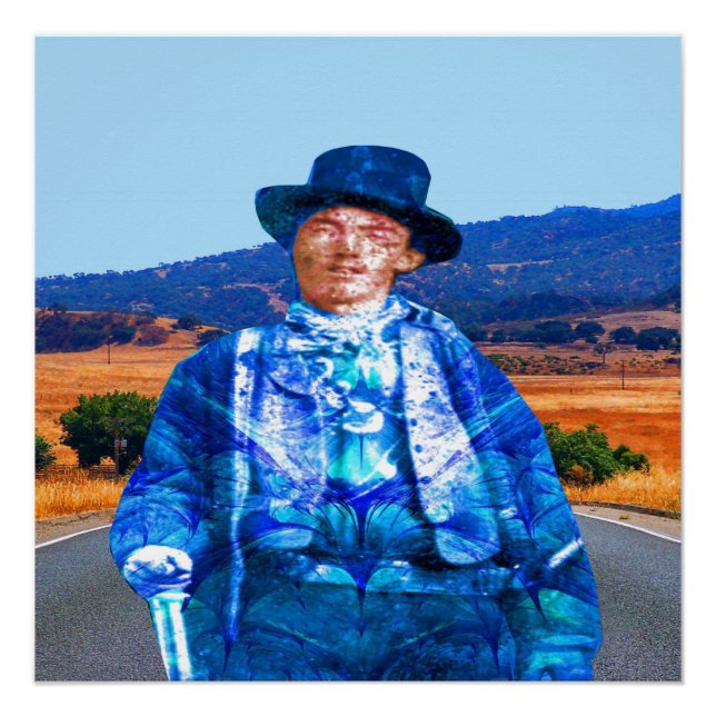 Pôster Billy the Kid (Frente)