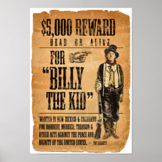 Poster Billy the Kid