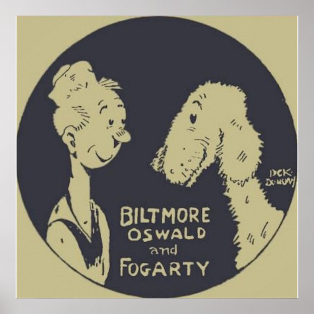 Pôster Biltmore Oswald e Fogarty (Frente)