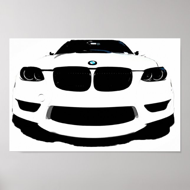 Pôster ~Bimmer~ POP ART AUTO POSTER, PERSONALIZE-O! (Frente)