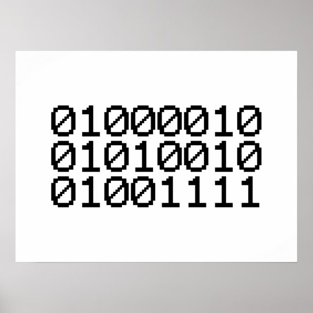 POSTER BINARY BRO (Frente)