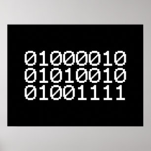 PÔSTER BINARY BRO