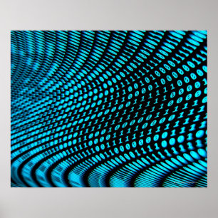 Pôster Binary Numbers