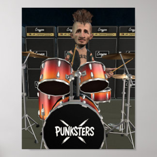 Poster Bing dos Punksters
