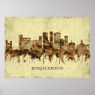 Poster Binghamton Nova York