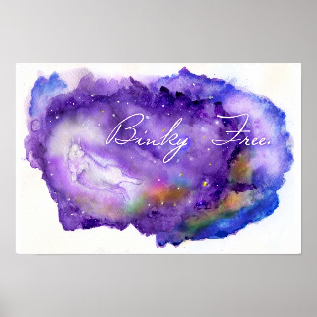 Poster Binky Free (Frente)