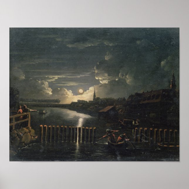 Poster Binnenalster, 1764 (Frente)