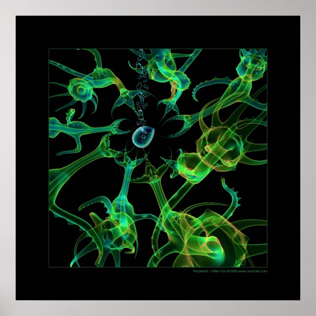 Pôster Biologia: predação (Frente)
