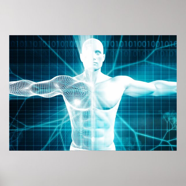 Pôster Biotecnologia ou Biotecnologia de Biologia (Frente)