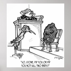 Pôster Bird Cartoon 2021