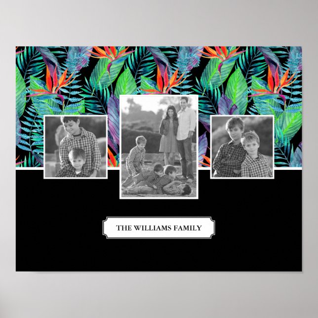 Poster Bird Of Paradise | Add Your Photo & Text (Frente)