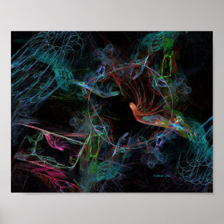 Poster Birdsong (10x8)