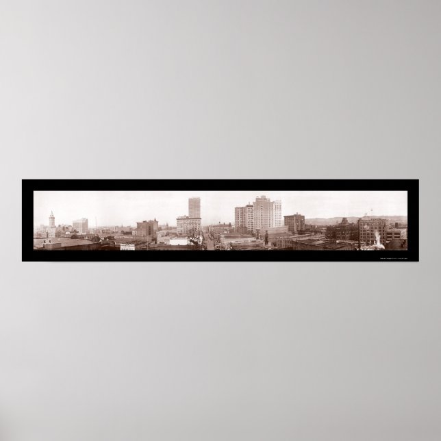 Poster Birmingham Alabama Foto 1916 (Frente)