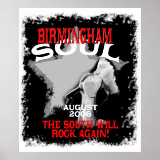 Pôster Birmingham Soul: O Sul Vai Balançar De Novo!