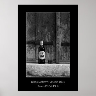 PÔSTER BIRRA MORETTI, VENIÊNCIA, ITÁLIA
