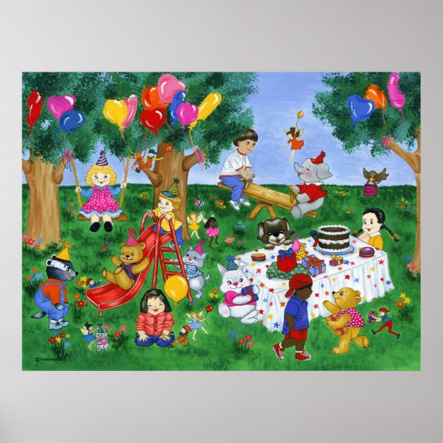 Pôster Birthday Magic (Frente)