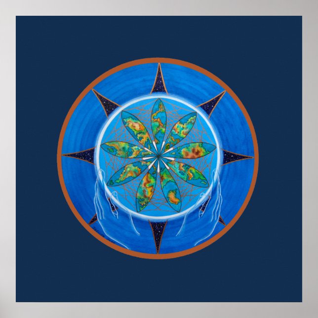 Pôster Birthing Gaia (Frente)